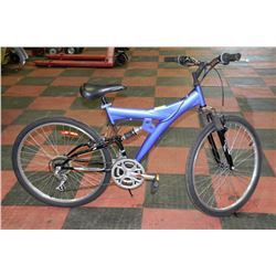SPORTEK 18 SPEED FULL SUSPENSION MOUNTAIN BIKE