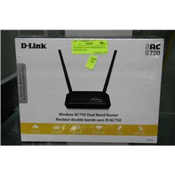 UNOPENED D LINK WIRELESS DUAL BAND ROUTER