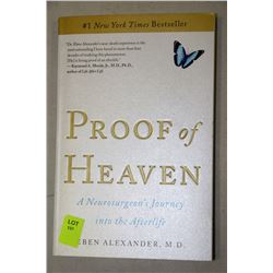 PROOF OF HEAVEN BOOK BY EVAN ALEXANDER #1 NEW YORK