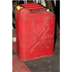 U.S. METAL GASOLINE CAN
