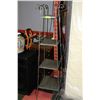 Image 1 : 4-TIERED METAL  ACCENT PLANT AND ORNAMENT STAND