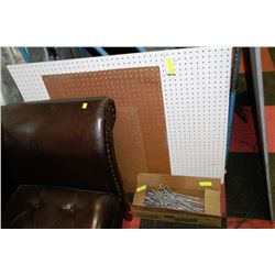 6 PEGBOARDS AND ACCESSORIES