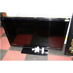 REGZA  52" FLAT SCREEN TV WITH REMOTE