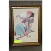 Image 1 : NORMAN ROCKWELL FRAMED PICTURE