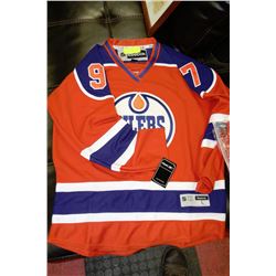ORANGE MCDAVID JERSEY  NEW SIZE LARGE