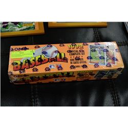 SET OF OFFICIAL COMPLETE SET OF OPEECHEE BASEBALL