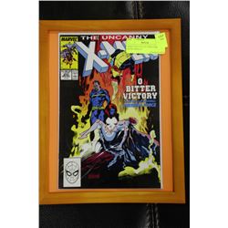 XMEN #255 COLLECTORS COMIC BOOK DISPLAY