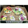 Image 1 : ESTATE BOX OF BONE CHINA FLORALS