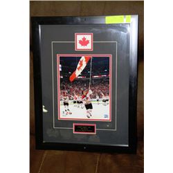 SIDNEY CROSBY #87 TEAM CANADA 20"X16" (2010