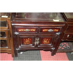 WOOD CARVED HANDPAINTED STYLE 2 DOOR 2 DRAWER