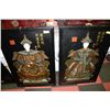 Image 1 : CHINESE HANDPAINTED WALL HANGINGS X2