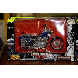 1:18 SCALE MAISTO HARLEY DAVIDSON MOTORCYCLE