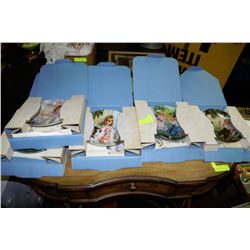 FIVE BRADFORD EXCHANGE USA COLLECTOR PLATES