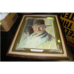 1975 WANNA WHOOPIE FRAMED PICTURE