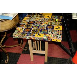 TILE TOP END TABLE