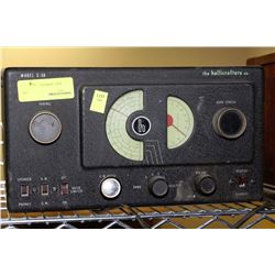 MODEL S-38 HALLICRAFTERS SHORT WAVE RADIO