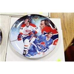 LIMITED EDITION GUY LAFLEUR COLLECTORS PLATE