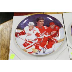 LIMITED EDITION STEVE YZERMAN COLLECTORS PLATE