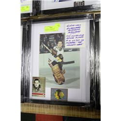 GLENN HALL GUARANTEED AUTHENTIC AUTOGRAPH