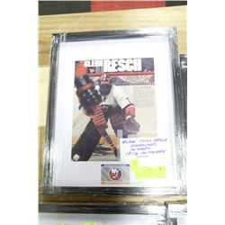 GLENN "CHICO" RESCH GUARANTEED AUTHENTIC AUTOGRAPH