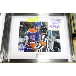 DUSTIN PENNER GUARANTEED AUTHENTIC AUTOGRAPH