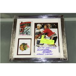 KEITH MAGNUSON GUARANTEED AUTHENTIC AUTOGRAPH