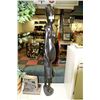 Image 1 : AFRICAN HANDMADE STATUE OF WOMAN & CHILD
