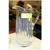 Image 1 : VINTAGE CRYSTAL PITCHER