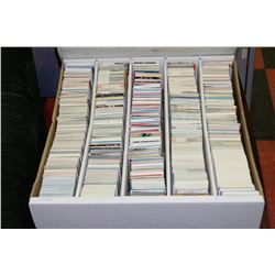 BOX OF 3000+ HOCKEY CARDS FROM 80'S-2010