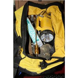 POWERFLO TOOL BAG WITH CONTENTS