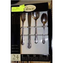 24 PIECE SILVERWARE SET - SERVICE FOR 6