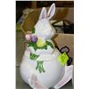 Image 1 : EASTER BUNNY COOKIE JAR