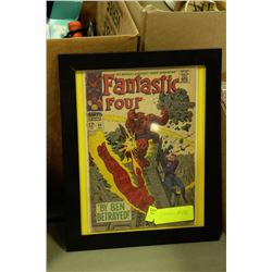 FANTASTIC FOUR 12CENT FRAMED COMIC