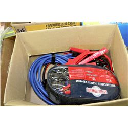 3 SETS OF BOOSTER CABLES 6 & 8 GAUGE