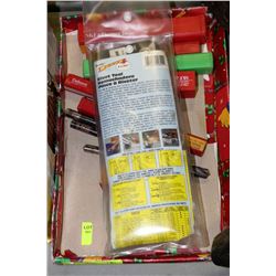 FLAT OF VARIOUS DRILL BITS AND RIVET TOOL