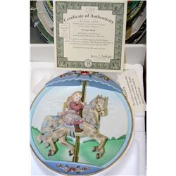 BRADFORD EXCHANGE SWEPT AWAY CAROUSEL