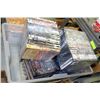 Image 1 : TOTE WITH APPROX 85 DVD'S AND BLU-RAYS