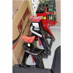 3 ASSORTED JACK STANDS - 2, 5, & 7 TON