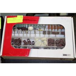 300 PIECE DREMEL ACCESSORY KIT