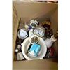 Image 1 : ESTATE BOX OF VINTAGE CLOCKS ETC