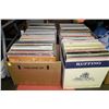 Image 1 : LOT OF 6 BOXES OF RECORDS ASSORTED GENRE