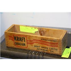 ANTIQUE KRAFT CHEESE BOX