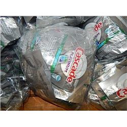 CASCADE DISHWASHER TABS - BAG OF 20 X 2 = 40 TABS PER LOT