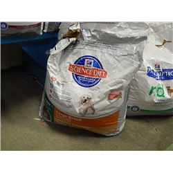 DOG FOOD - SCIENCE DIET - LARGE BREED - PUPPY - ~33LB - OPEN AT CORNER - RETAIL ~$60.00