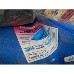 NEW - 9X12 BLUE TARP