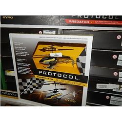 REMOTE CONTROL PROTOCOL TURBO HAWK HELICOPTER - STR - as-is no warranty or guarantee