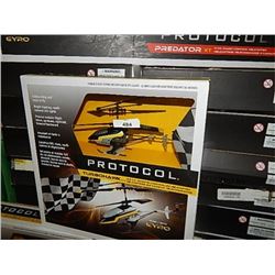 REMOTE CONTROL PROTOCOL TURBO HAWK HELICOPTER - STR - as-is no warranty or guarantee