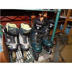 ROLLER BLADES - 2 PAIR