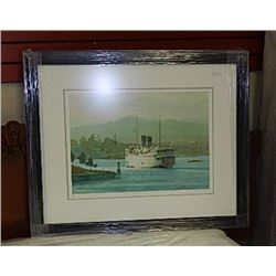 FRAMED LIMITED EDITION PRINT - THE T.R.V. PRINCESS MARQUERITE - C. MACBODY - GALLERY ESTIMATE ~$375 