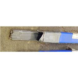 WELDING RODS - REALLY LONG - STAINLESS STEEL - IN SQUARE TUBE - BLUE - ER308L X 1/8 